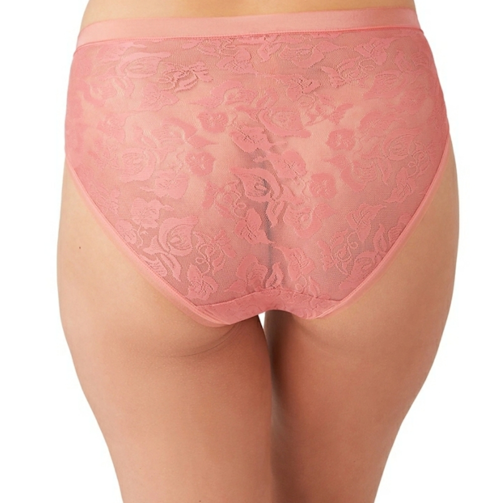 Wacoal Awareness High-Cut Lace Brief Set - Picture 8 of 9
